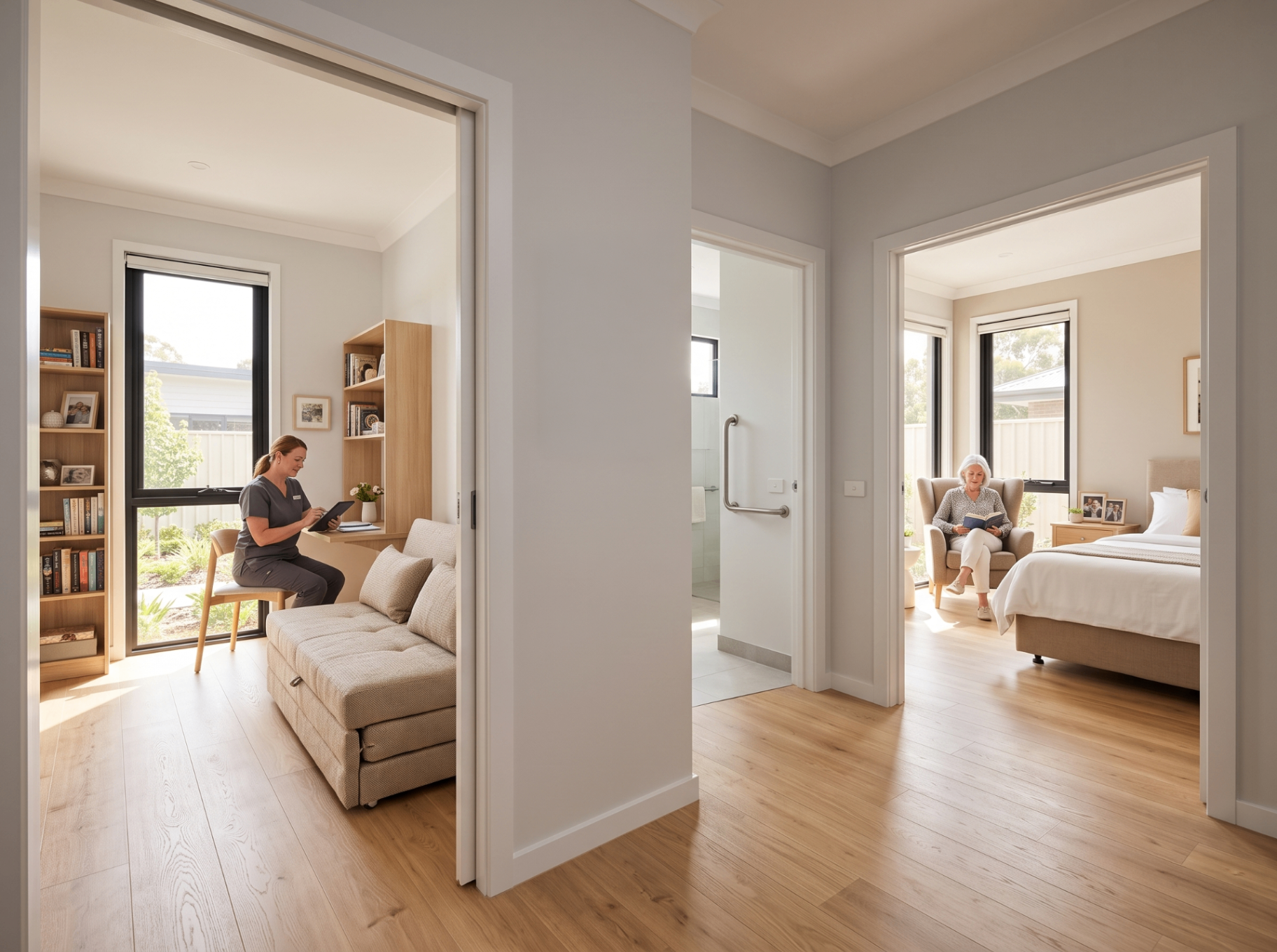 A flexible second bedroom